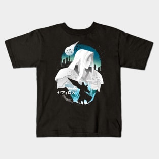 Sephiroth Landscape Kids T-Shirt